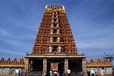 temple near nanjangod plaza